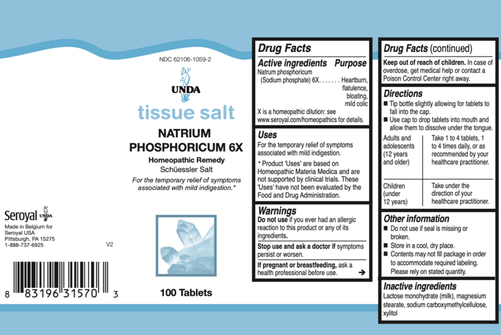 Product image for Natrium phosphoricum 6X (Salt).