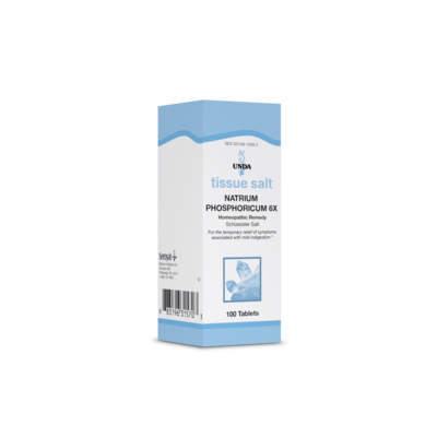 Natrium phosphoricum 6X (Salt) (100 tablets) Product image for Natrium phosphoricum 6X (Salt) (100 tablets). Discontinued.