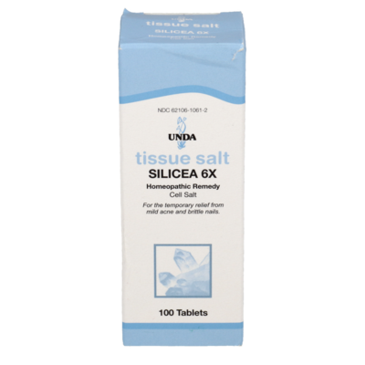 Silicea 6X Salt 100 tablets