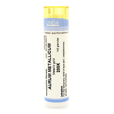 Aurum metallicum 200k Pellets