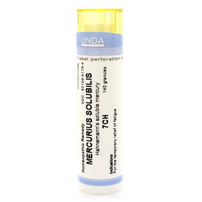 Mercurius solubilis 7ch Pellets