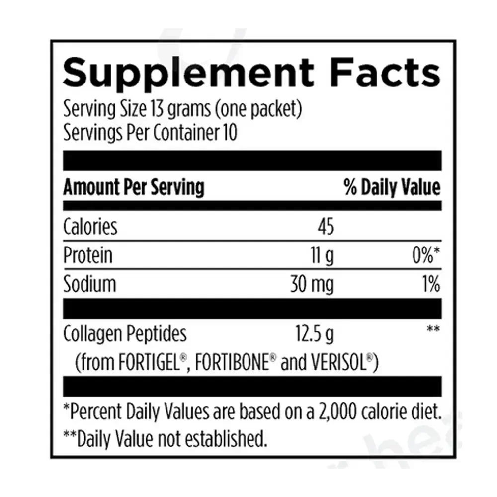 Product image for Whole Body Collagen® Single-Use Packets.