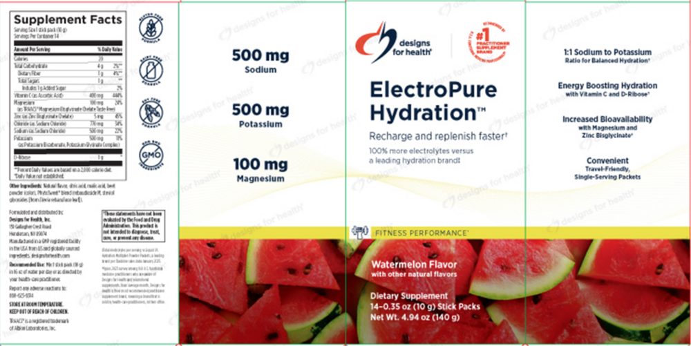 Product image for ElectroPure Hydration™ Watermelon Electrolytes.