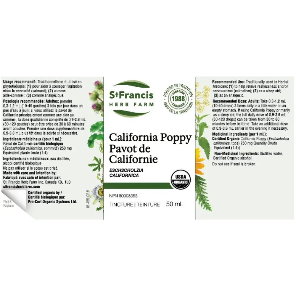 Product image for California Poppy.