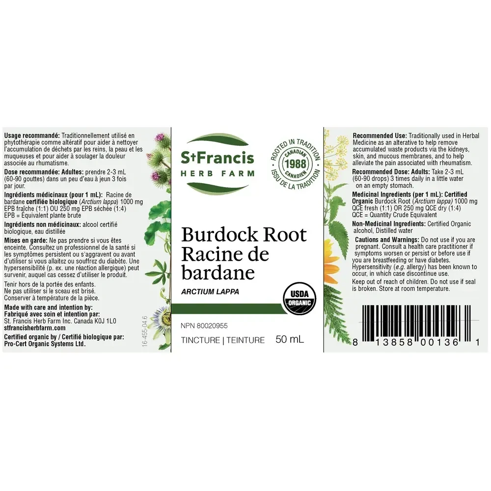 Product image for Burdock Root.