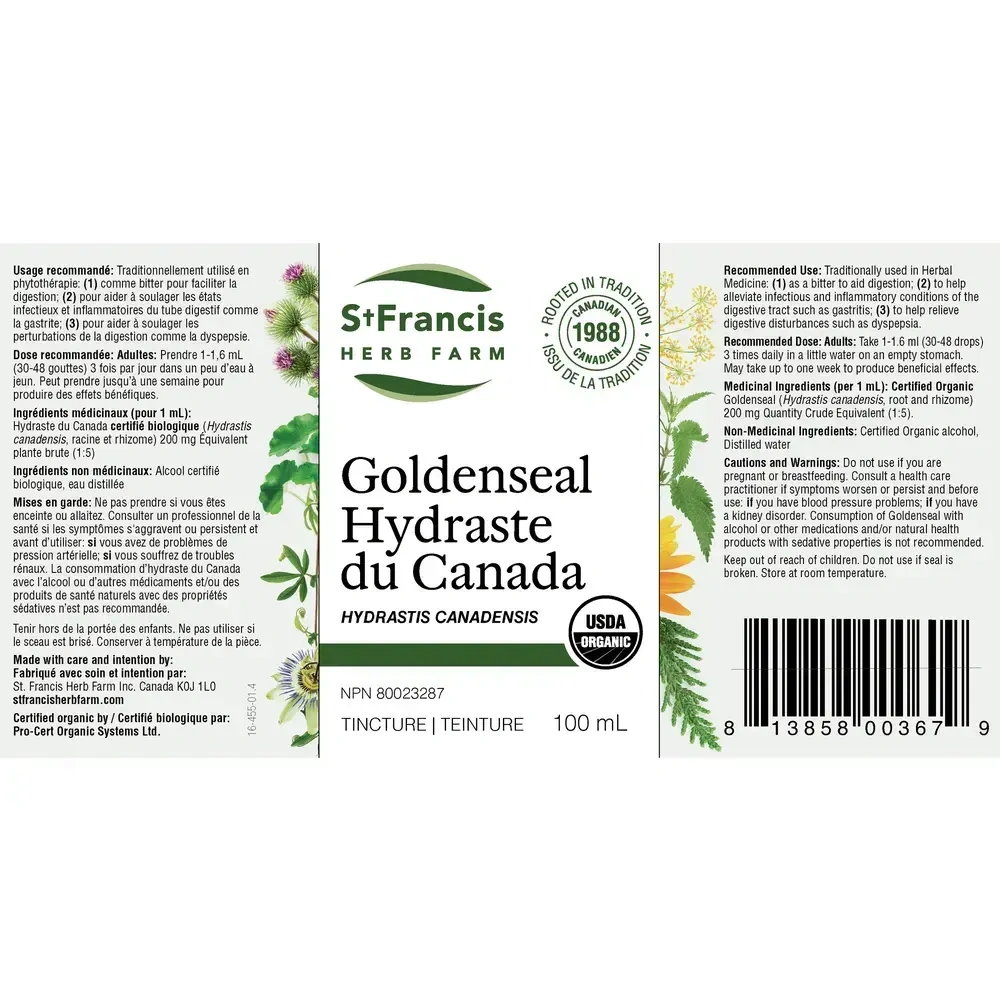 Product image for Goldenseal Hydraste du Canada.