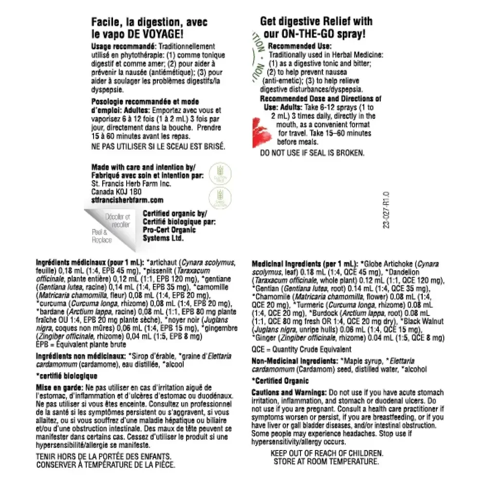 Product image for Canadian Bitters Maple Spray.