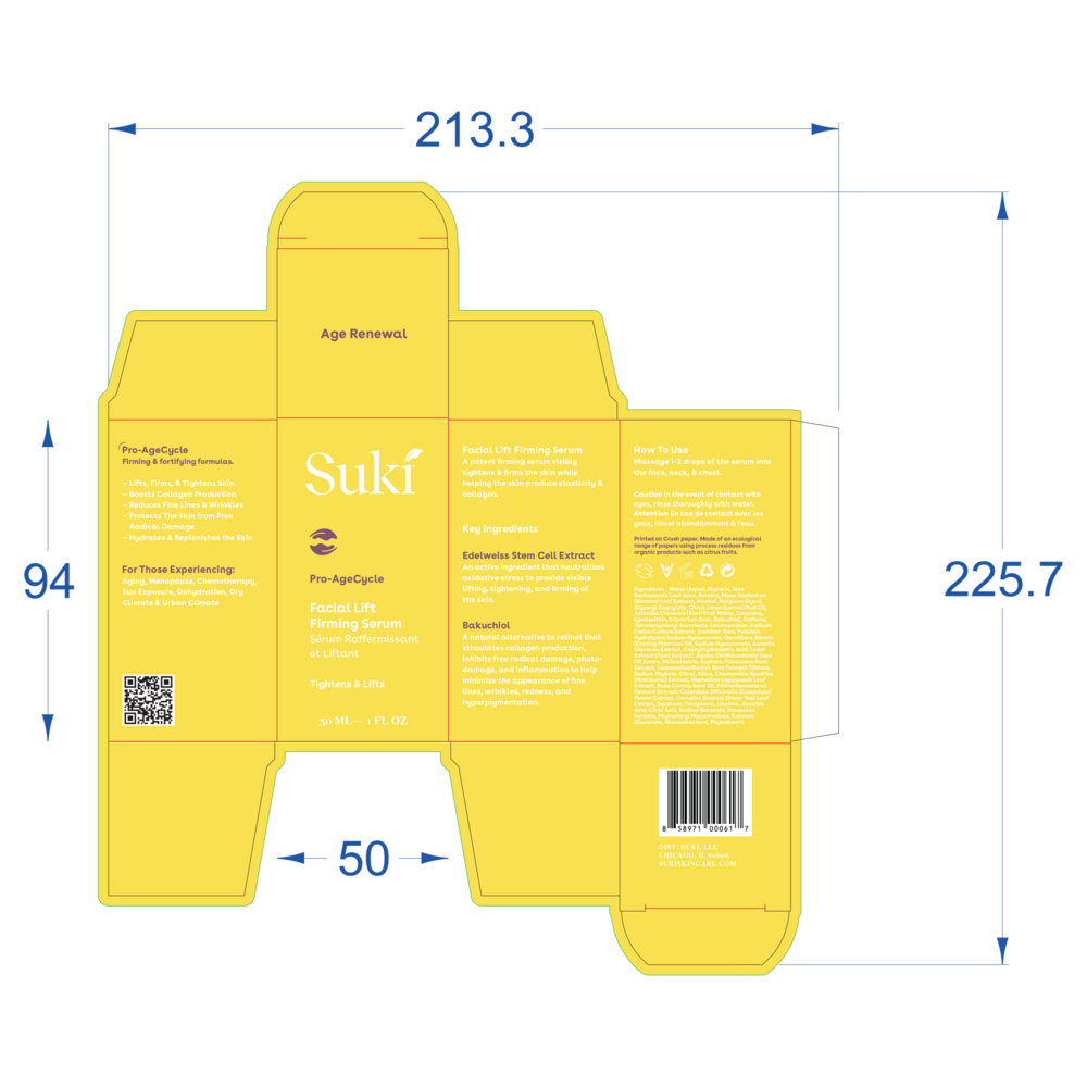 Product image for Facial Lift Firming Serum.
