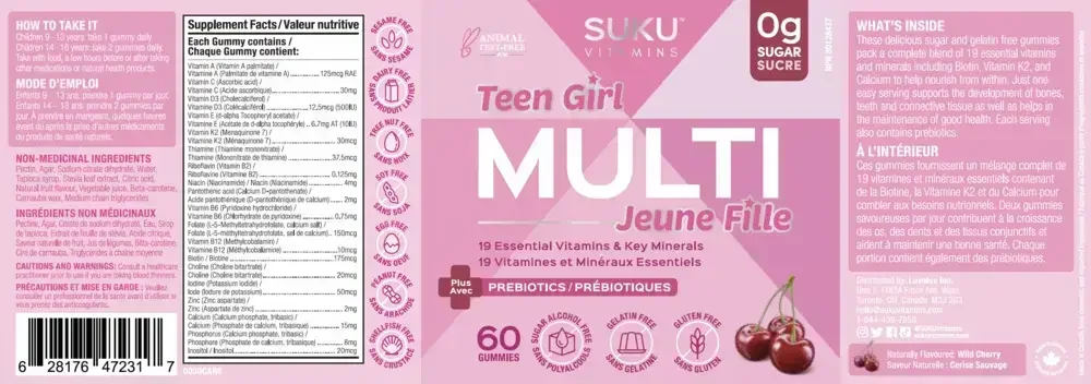 Product image for Teen Girl Total Multi.