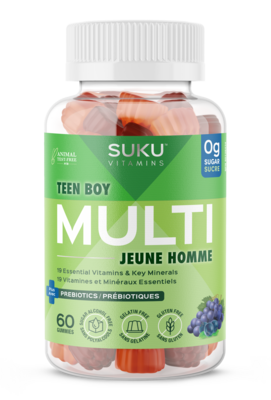 Teen Boy Total Multi 60 gummies