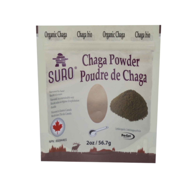 Organic chaga powder