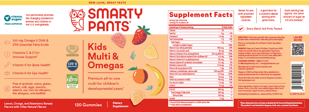 Product image for SmartyPants Kids Complete.
