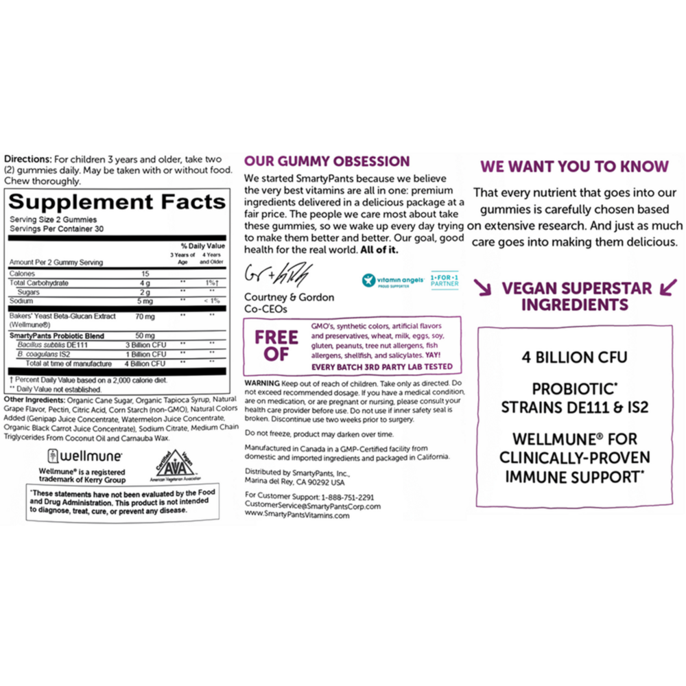 Product image for Kids Probiotic Complete Grape.