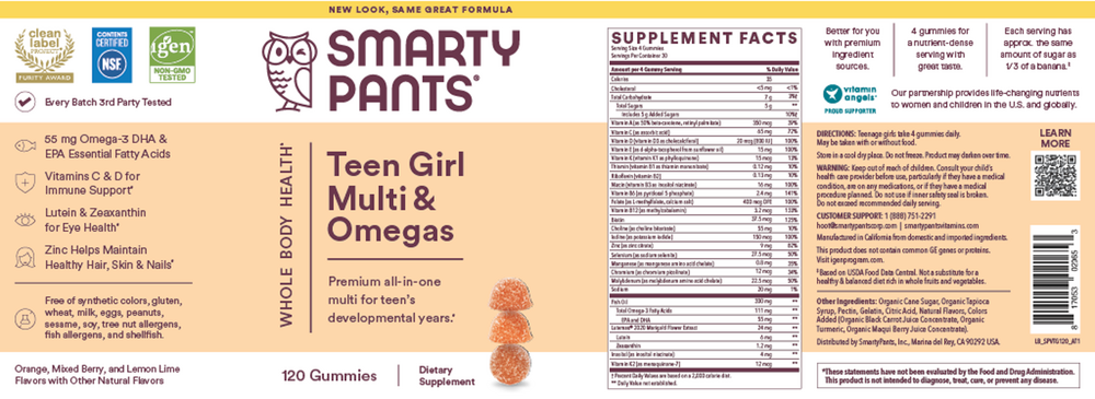 Product image for Teen Girl Formula.