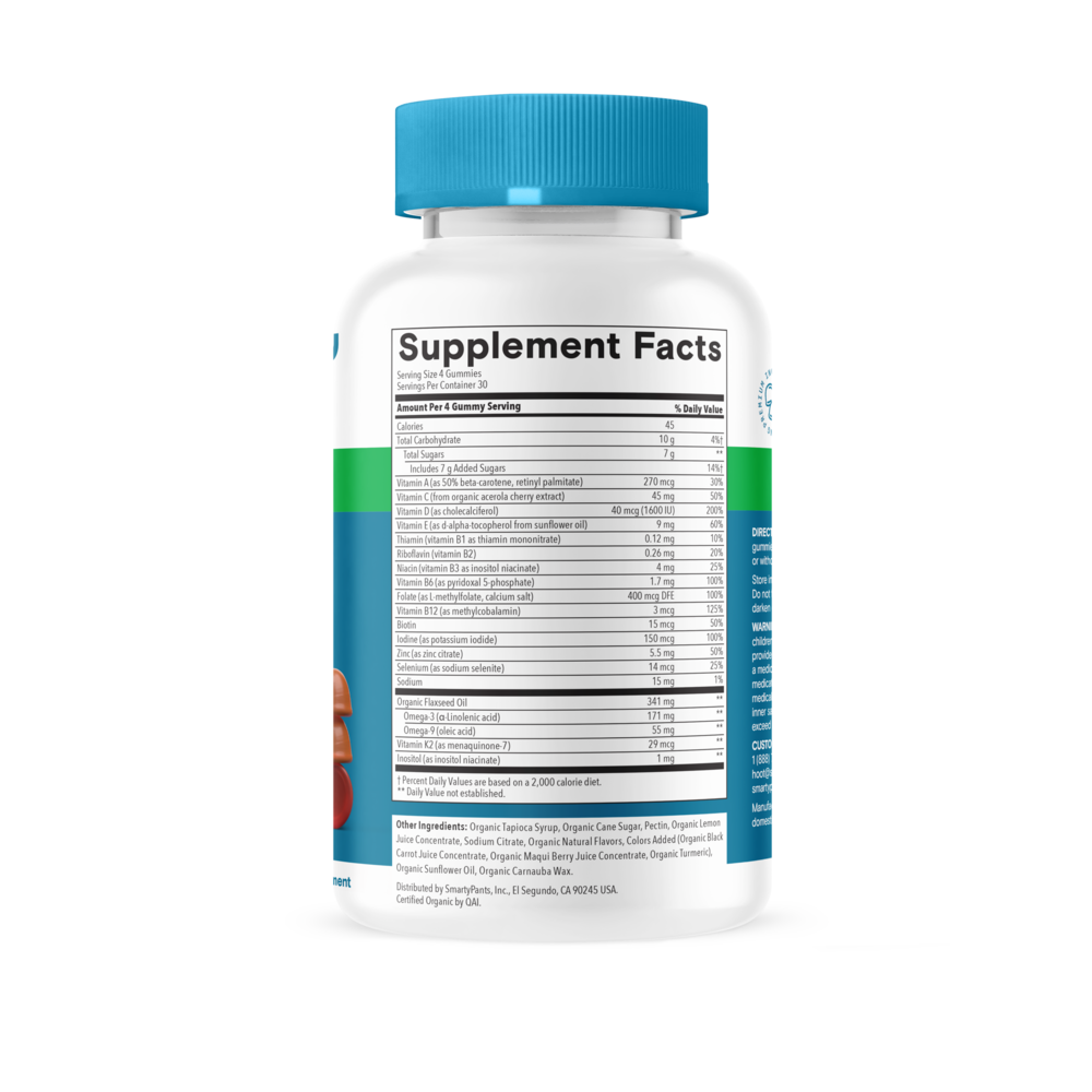 Product image for SmartyPants Organics Men's Complete.