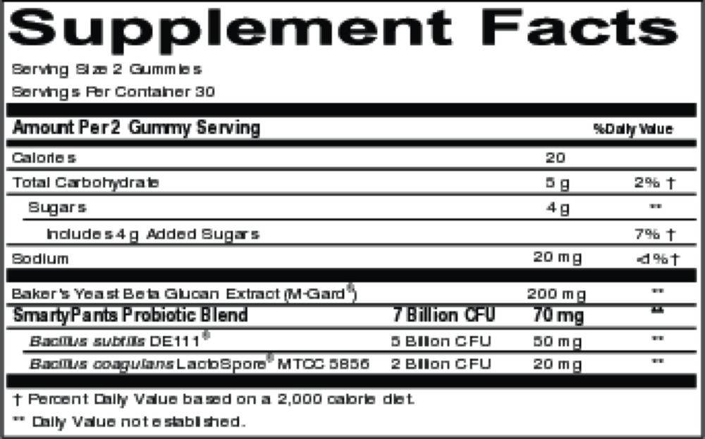 Product image for Adult Prebiotic &amp; Probiotic Immunity For.