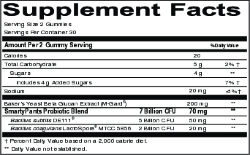 Product image for Adult Prebiotic &amp; Probiotic Immunity For.