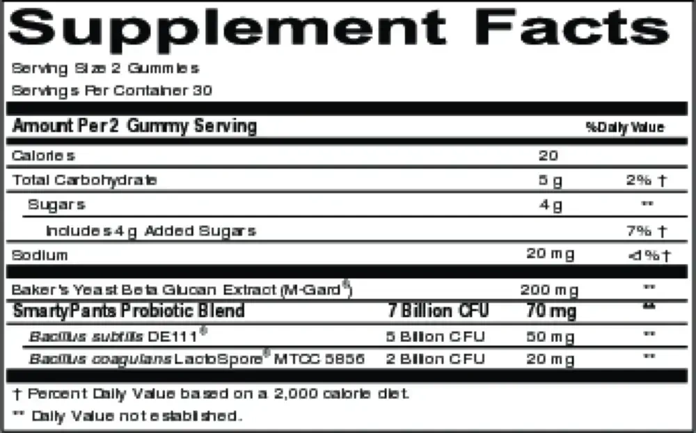 Product image for Adult Prebiotic and Probiotic Immunity Formula.