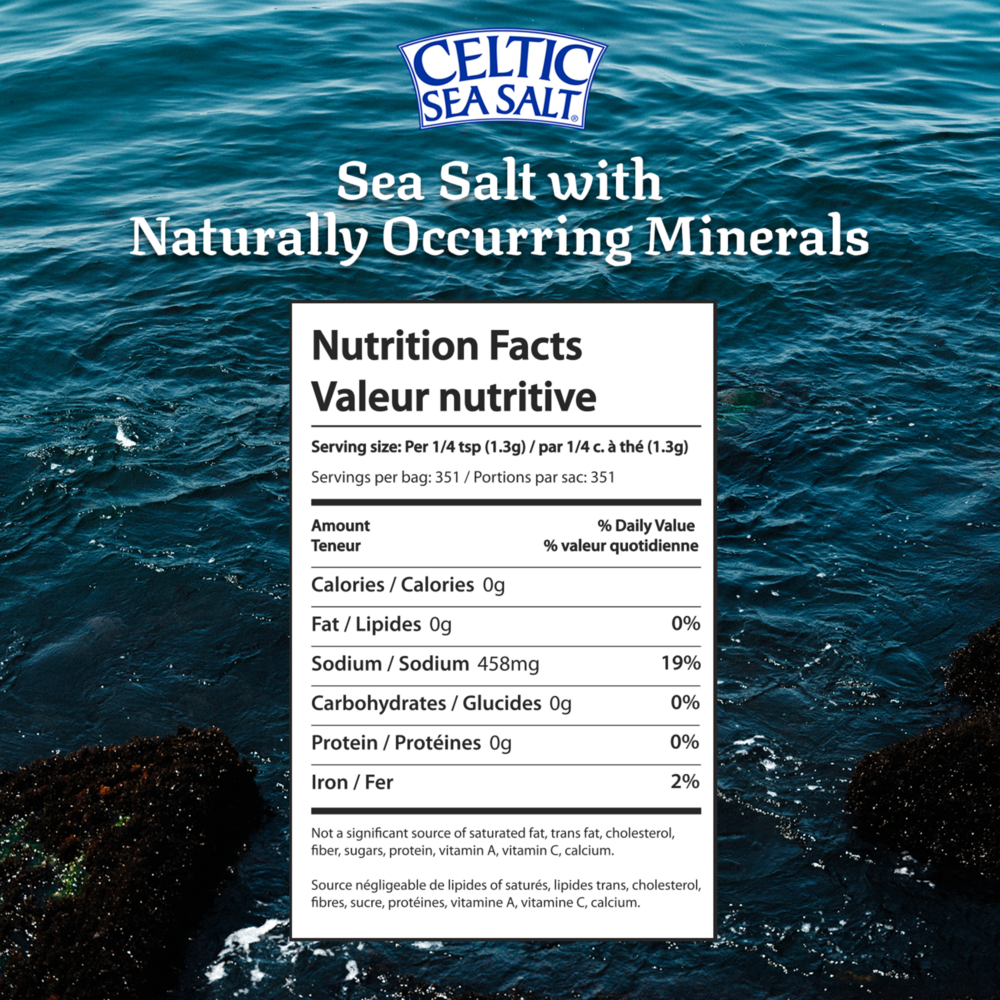 Product image for Fine Ground Celtic Sea Salt.