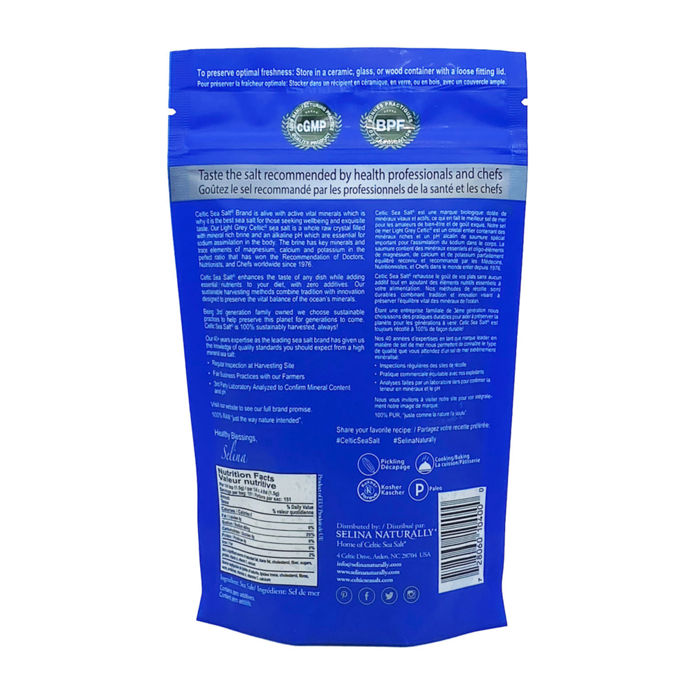 Product image for Coarse Ground Celtic Sea Salt (Light Grey).