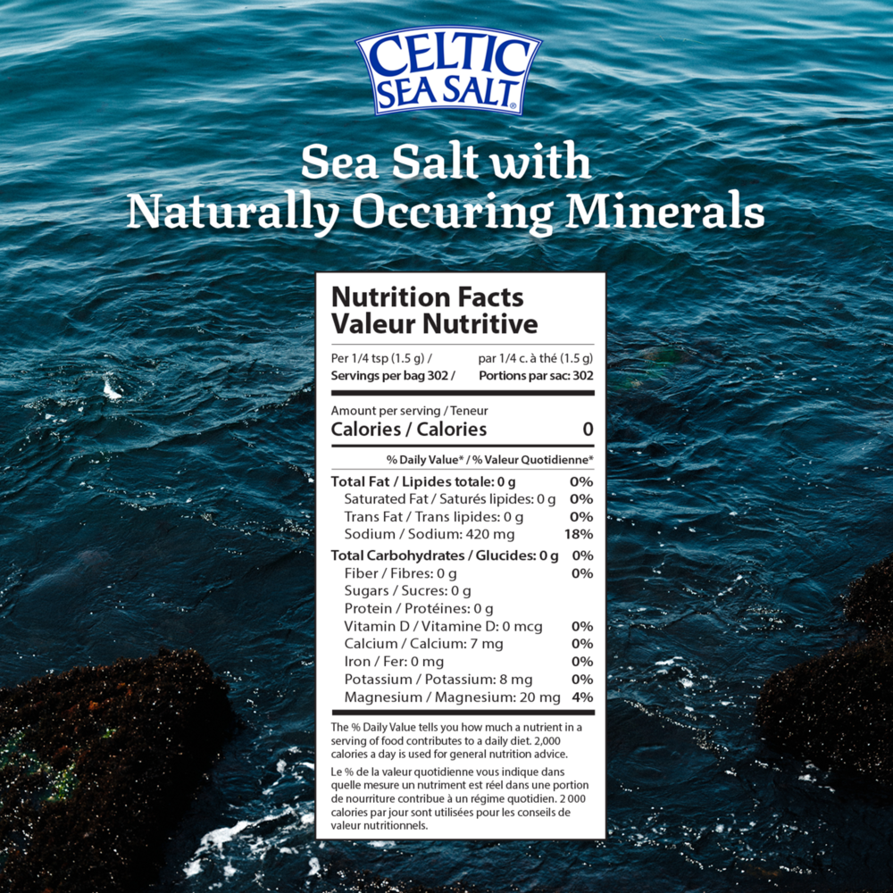 Product image for Coarse Ground Celtic Sea Salt (Light Grey).