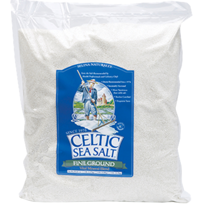 Celtic Sea Salt® Fine Ground Five Pound Bag 5 Pounds