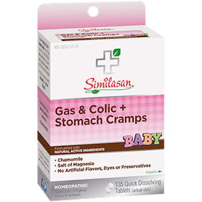Gas & Colic + Stomach Cramps 135 tablets
