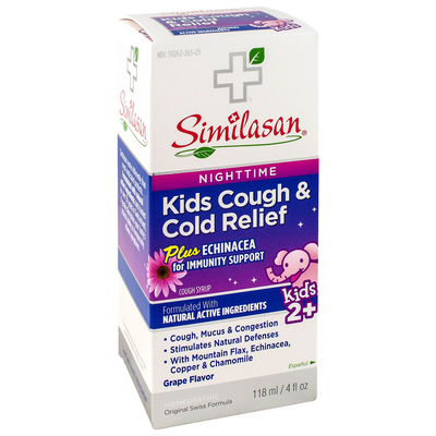 Nighttime Kids Cough & Cold Relief plus 4 Ounces