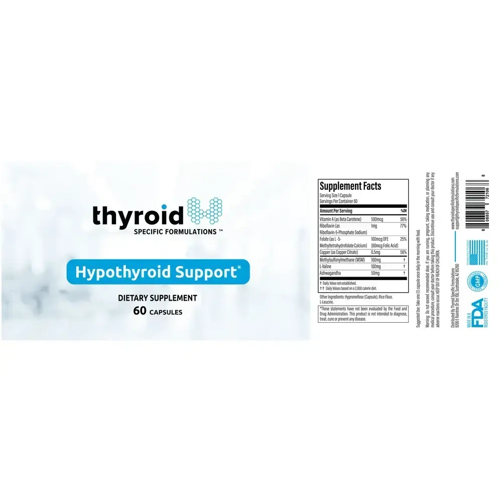 Product image for Hypothyroid Support.