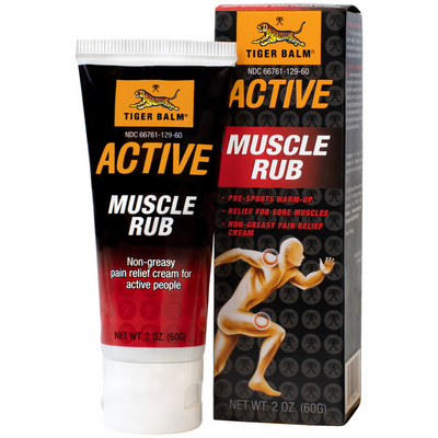 Tiger Muscle Rub Non-Staining and Greaseless 2 ounces
