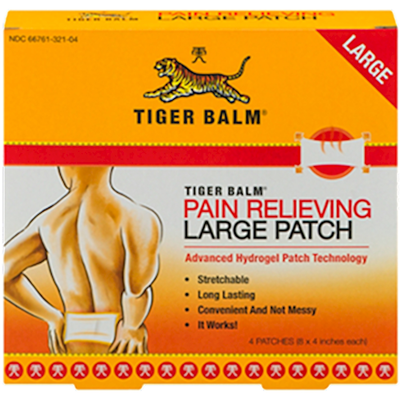 Product image for Tiger Balm Patch (8 x 4 - 4 Patches). Discontinued.