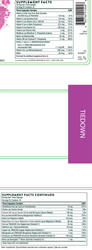 Product image for Basic Prenatal.