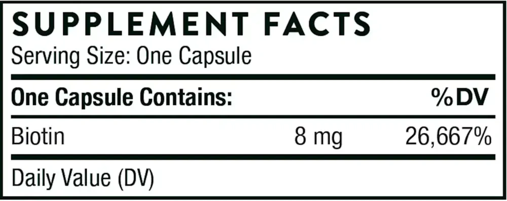 Product image for Biotin-8.
