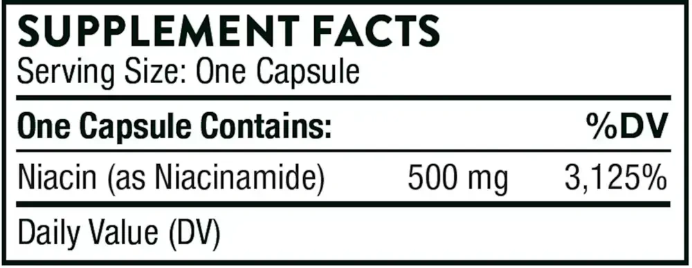 Product image for Niacinamide.