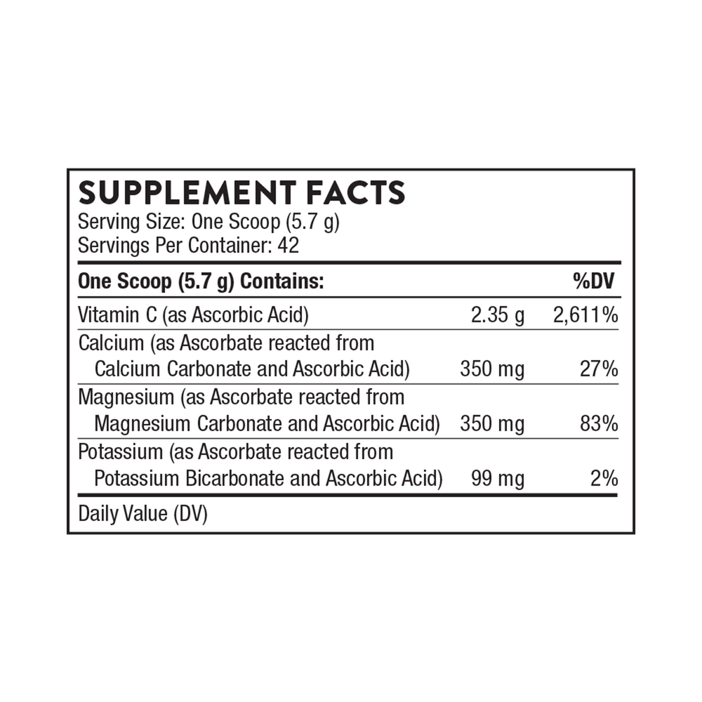 Product image for High Potency Vitamin C (formerly Buffered C Powder).
