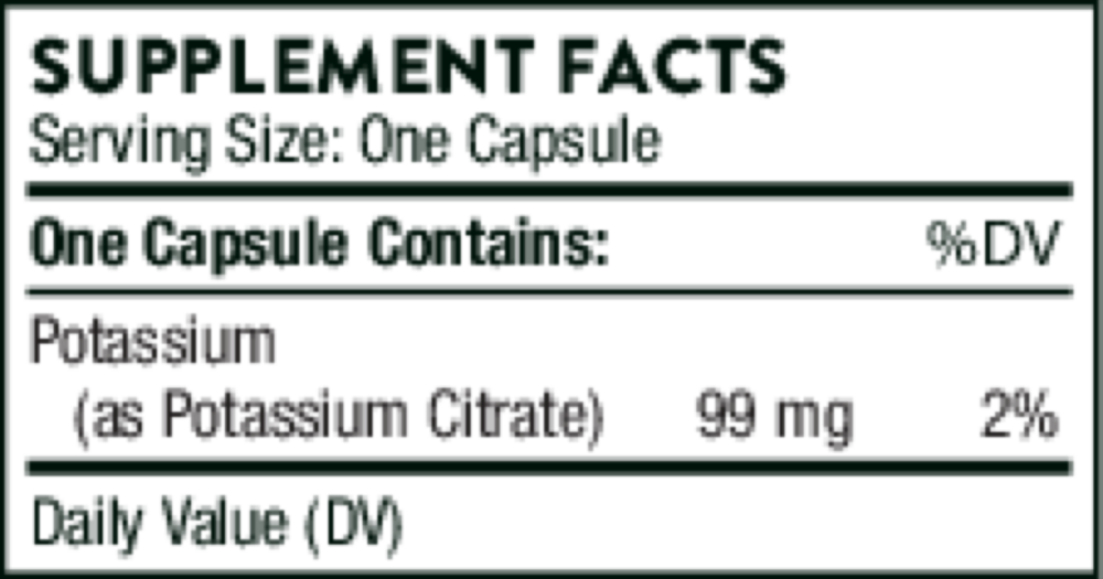 Product image for Potassium Citrate.