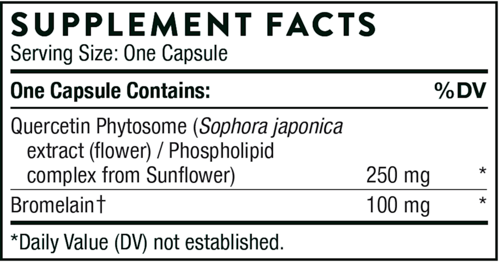 Product image for Quercetin Complex (formerly Quercenase).