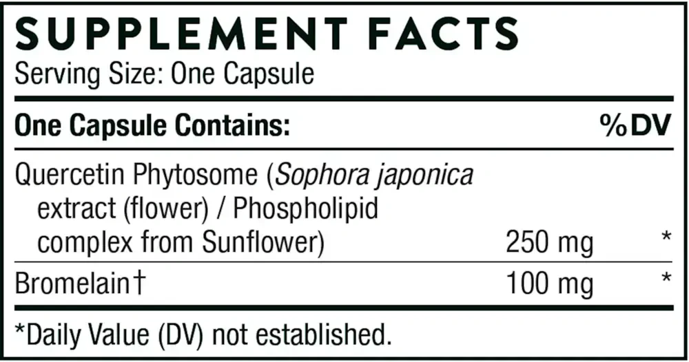 Product image for Quercetin Complex (formerly Quercenase).