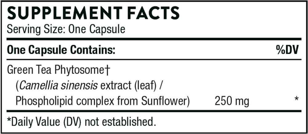 Product image for Green Tea Phytosome.