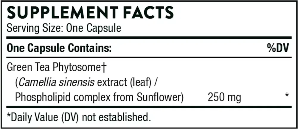 Product image for Green Tea Phytosome.