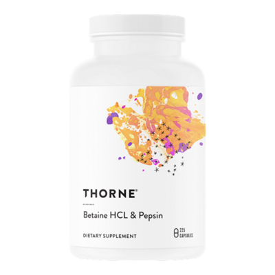 Betaine HCL & Pepsin 225 capsules