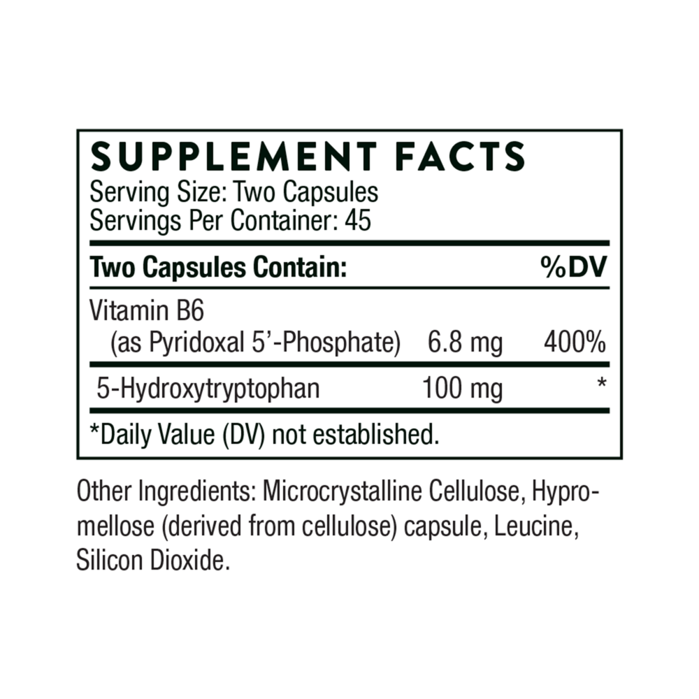 Product image for 5-HTP (formerly 5-Hydroxytryptophan).