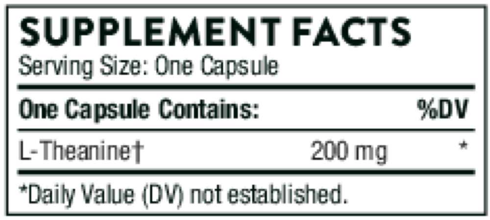 Product image for Theanine.