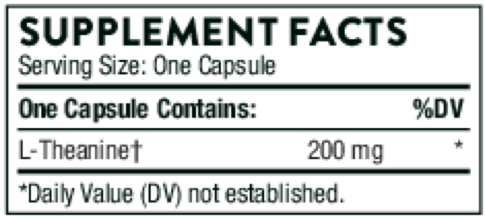 Product image for Theanine.