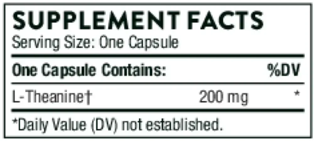 Product image for Theanine.