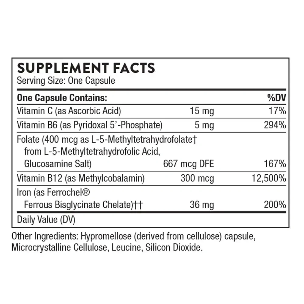 Product image for Advanced Iron Complex (formerly Ferrasorb).