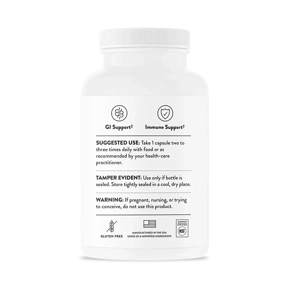 Product image for Berberine 200mg (formerly Berbercap).