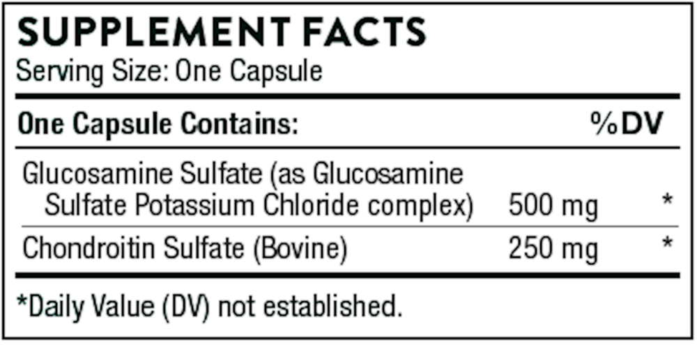 Product image for Glucosamine &amp; Chondroitin.