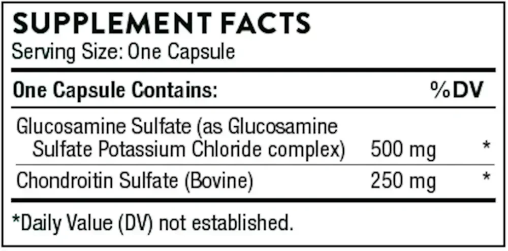 Product image for Glucosamine &amp; Chondroitin.