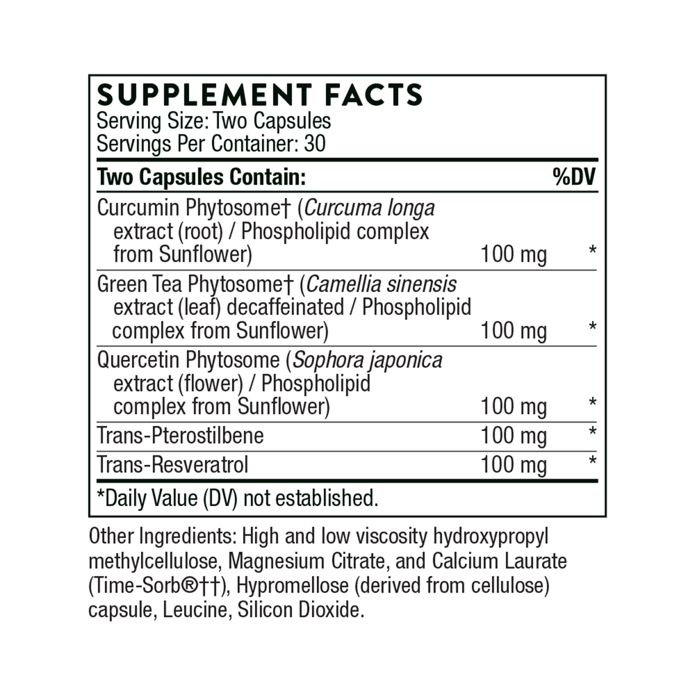Product image for Reservatrol Complex (formerly PolyResveratrol-SR).